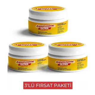 Süper Aspercreme Ultra Masaj Kremi 3 Adet