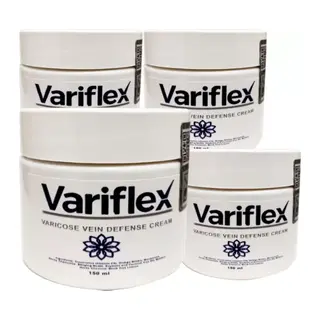 Variflex Xoneks52 4 Adet 150 Ml Varicosel Cream Büyük Boy Bacaklara Krem