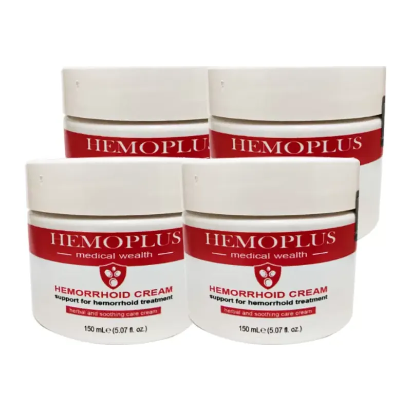 Hemoplus Büyük Boy 150 Ml Analbakım Krem 4 Adet