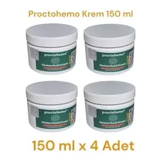 Proctohemo Krem 150 Ml - Hemorrhoid Cream X 4 Adet