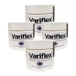 Variflex Varicose Vein Defense Cream 150 Ml Bacak Kremi 4 Adet