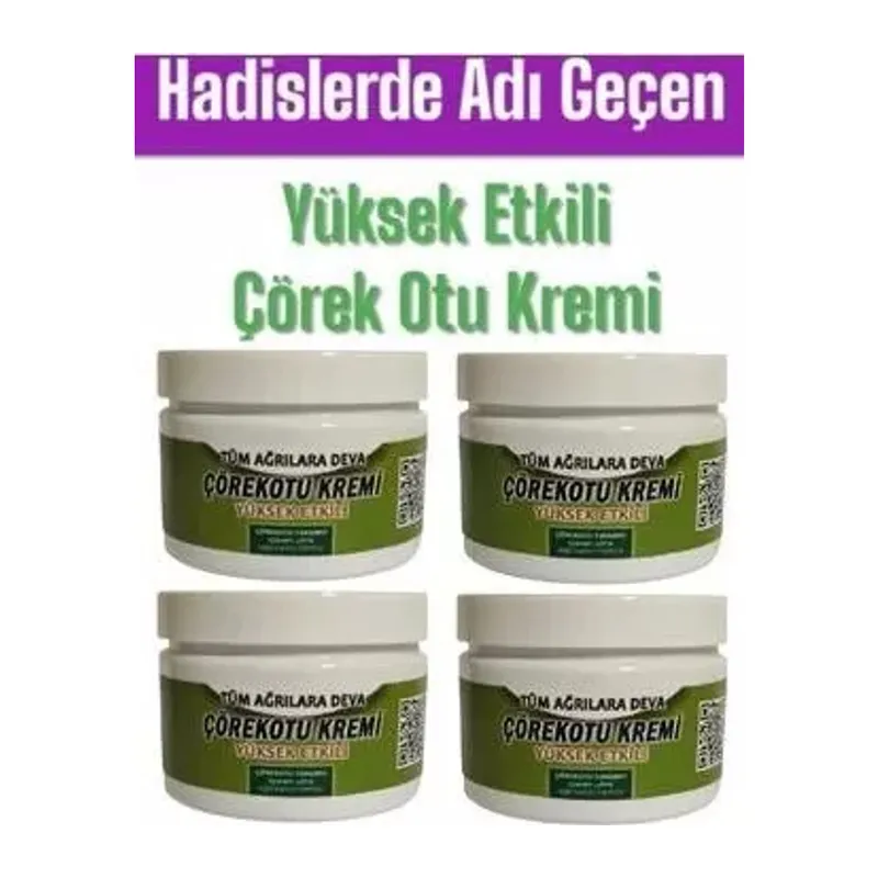 Çörek Otu Kremi 150 Ml - Vücut Sızılarınız Için Yeni Formül X 4 Adet
