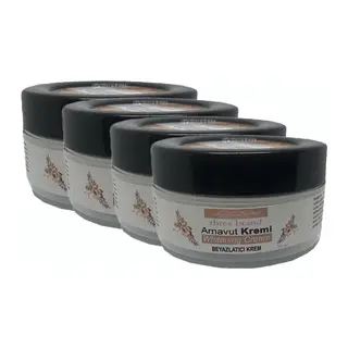 Three Brand 4 Adet Arnavut Kremi Whitens Cream Tüm Bölge Aklık Kremi 50 Ml