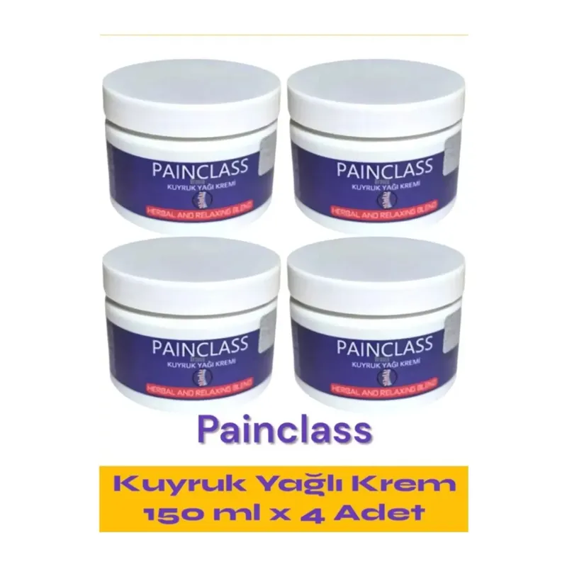 Kuyruk Yağı Kremi Kremi Büyük Boy 150 Ml X 4 Adet