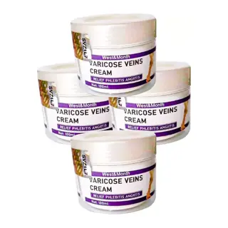 Varicose Vein Defense Cream 100 Ml West Month Bacak Kremi 4 Adet