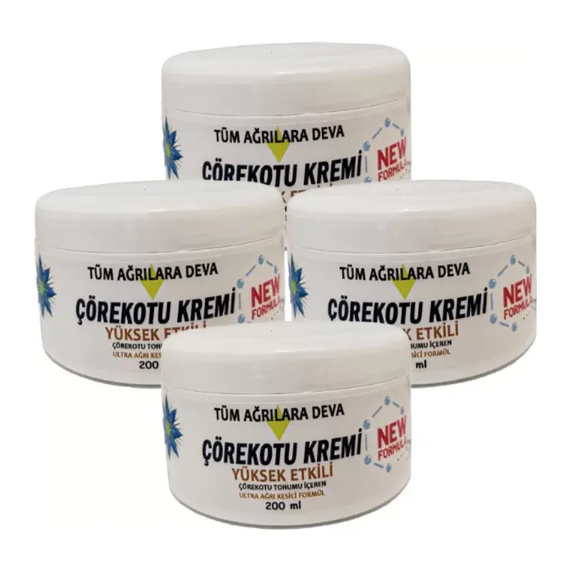 Corex Çörek Otu Kremi White Box 200 Ml Kremi 4 Adet