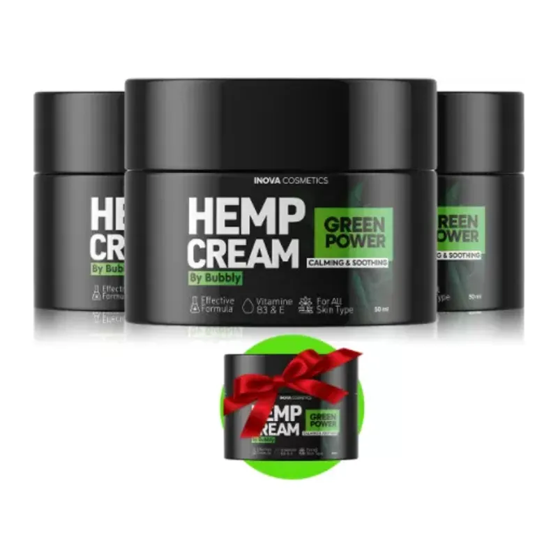 Hemp Cream 4 Adet Kenevir Yağlı Masaj Kremi