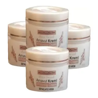 Süper Three Brand 4 Adet Arnavut Kremi Whitens Cream Tüm Bölge Kremi 100 Ml