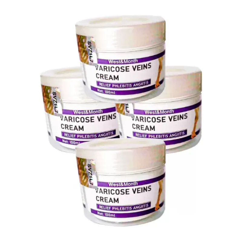 Varicose Ve.n Defns Cream 100 Ml West Month Bacak Kremi 4 Adet