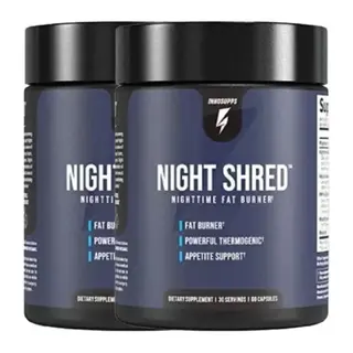 Innosupps 2 Adet Night Shred Nighttime Fatburner Gece Istenmeyen 60 Caps