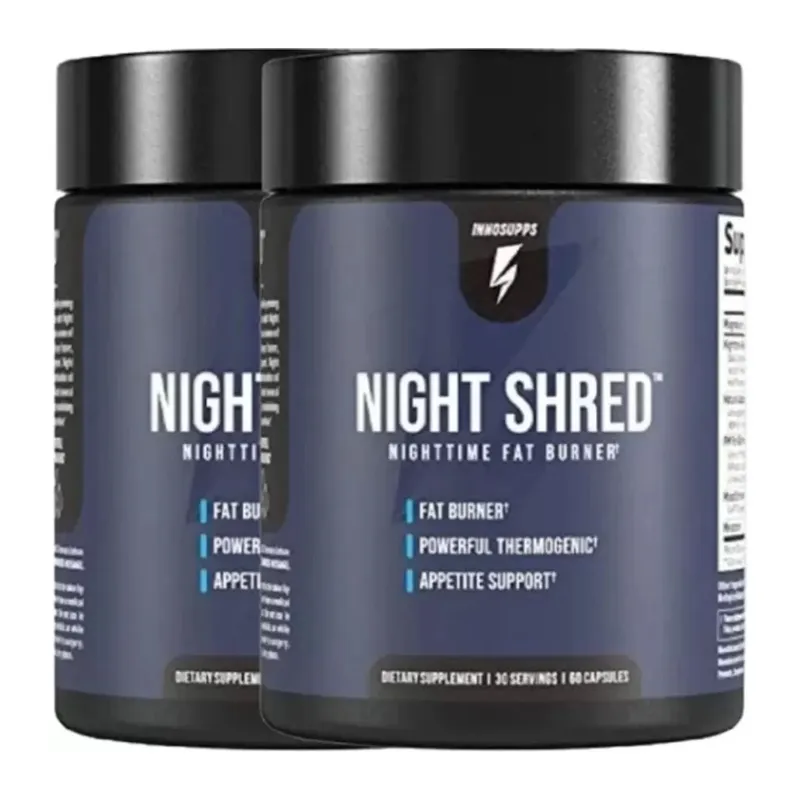 Innosupps 2 Adet Night Shred Nighttime Fatburner Gece Istenmeyen 60 Caps