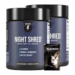 Süper Innosupps 2 Adet Night Shred Nighttime Fat Burner 60 Caps + 1 Hediyeli Jel