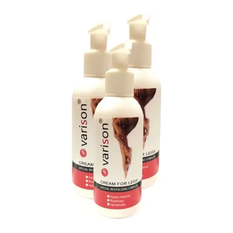 Varison Cream Dizbacak Bakım Kremi 120 Ml 3 Adet
