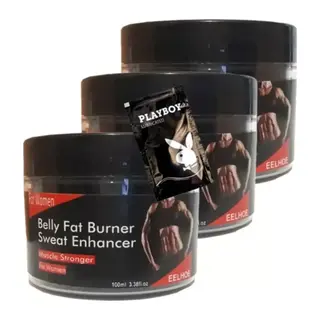Süper Eelhoe Belly Fat 3 Adet Burner Sweat Enhancer Kadınlara Özel Kremi + 1 Hediye Jel