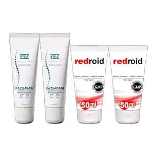 Kaz Gagası 100 Ml Kremi 2 Adet Redroid 50 Ml 2 Adet