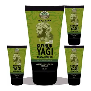 İbn-i Sina Herbal Kuyruk Yağı Kremi 4 Adet X 50 Ml
