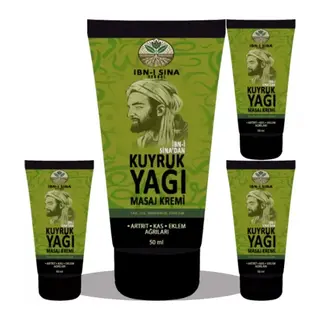 İbn-i Sina Herbal Ibn-ı Sina Kuyruk Yağı Kremi 4 Adet 50ml