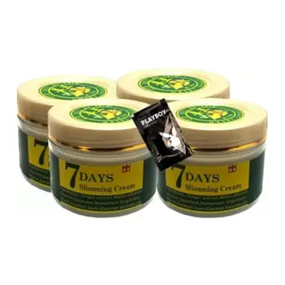 7days 4 Adet Ginger Miracle Slimming Cream Kremi 100 Ml + 1 Adet Jel Hediyeli