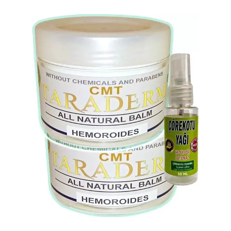 Taraderm 100 Ml 2 Adet Kremi + 30 Ml Çörek Otu Yağ
