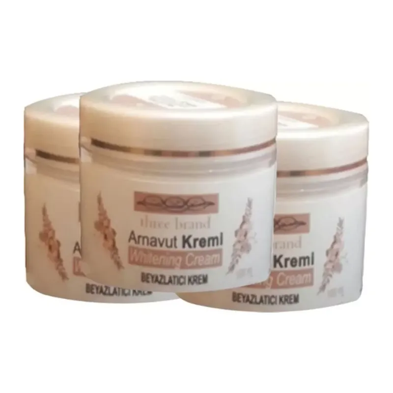 Three Brand Arnavut Kremi 3 Adet Adet Whitens Cream Tüm Bölge Kremi 100 Ml
