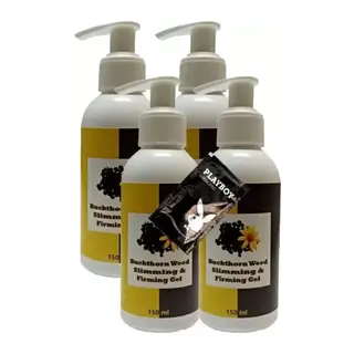 Süper Buck Thorn Weed Slimming Bakım Masaj Kremi 4x150 Ml + 1 Adet Jel İle