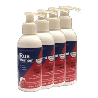 Blue Tüylere Krem 4 Adet X 150 Ml Cevizli & Ceviz Sütlü Russ Merhemi