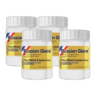Süper Russ Glare Nano 4 Adet X 50 Ml Tüylere Krem Russ Merhemi