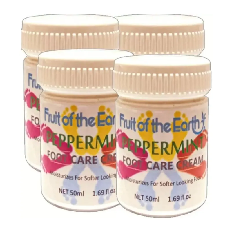 Süper Peppermint Cooling 4 Adet X 50 Ml Kokulu Ayaklara Krem