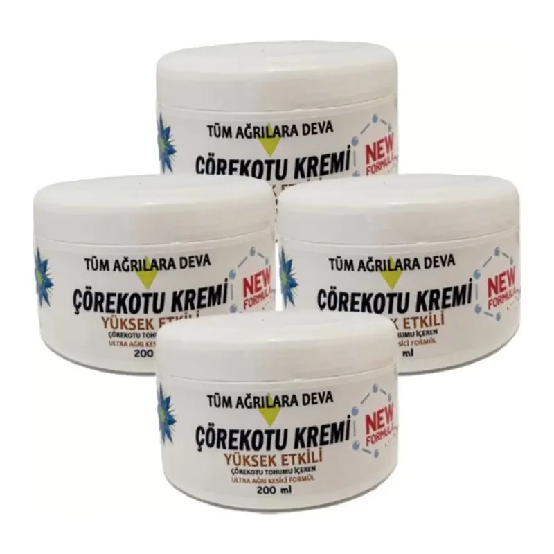 Süper Corex Çörek Otu Kremi White Box 4 Adet X 200 Ml