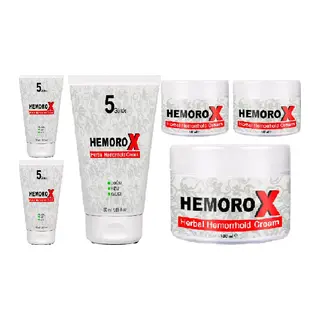 Hemorox Kremi Seti - 3er Adet Kavanoz + Tüp Hemeroidkrem