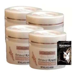 Three Brand 4 Adet Arnavut Kremi Whitens Cream Kremi Lfhx0420 100 Ml + 1 Adet Jel Hediye