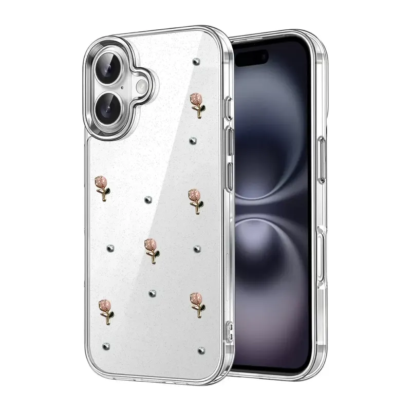 Apple İphone 16 Fiyonk Desenli Kapak - Desen 6