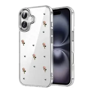 Apple İphone 16 Plus Fiyonk Desenli Kapak - Desen 6