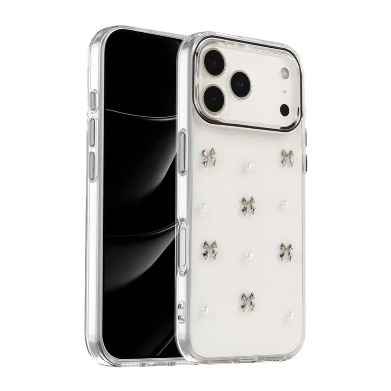 Apple İphone 17 Pro Max Fiyonk Desenli Kapak - Desen 8