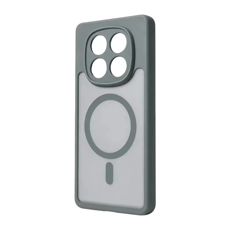 Xiaomi Redmi Note 14 Pro 4g Loji Magsafe Kapak - Gri