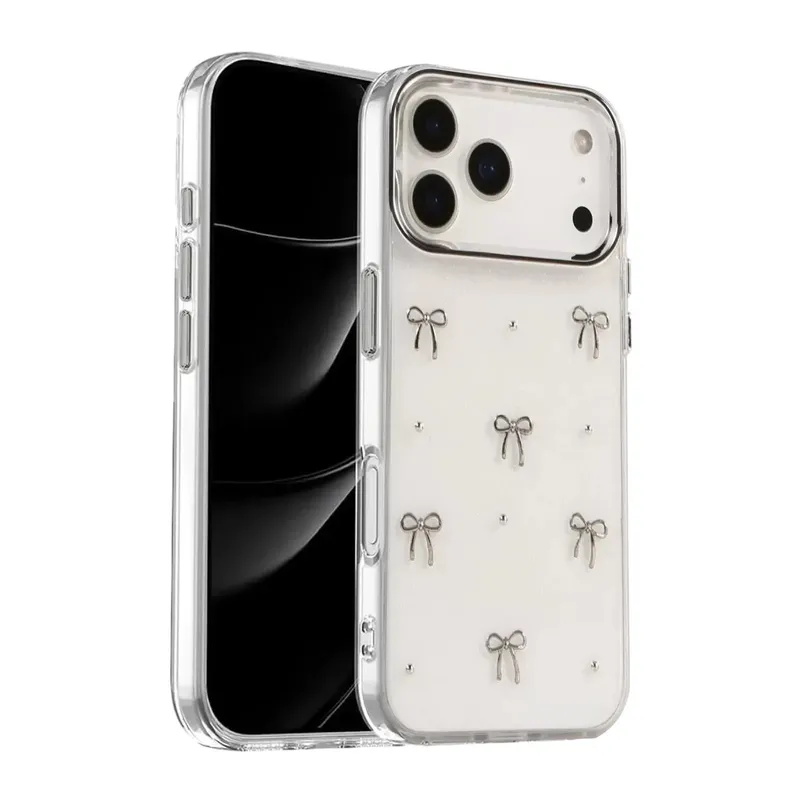 Apple İphone 17 Pro Fiyonk Desenli Kapak - Desen 5