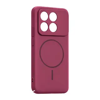 Xiaomi Poco X6 Pro Mika Pc Magsafe Kapak - Bordo