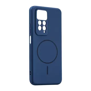 Xiaomi Redmi Note 11 Pro Mika Pc Magsafe Kapak - Mavi