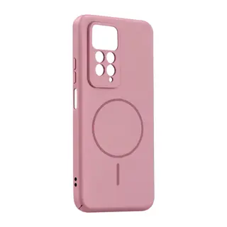 Xiaomi Redmi Note 11 Pro Mika Pc Magsafe Kapak - Pembe