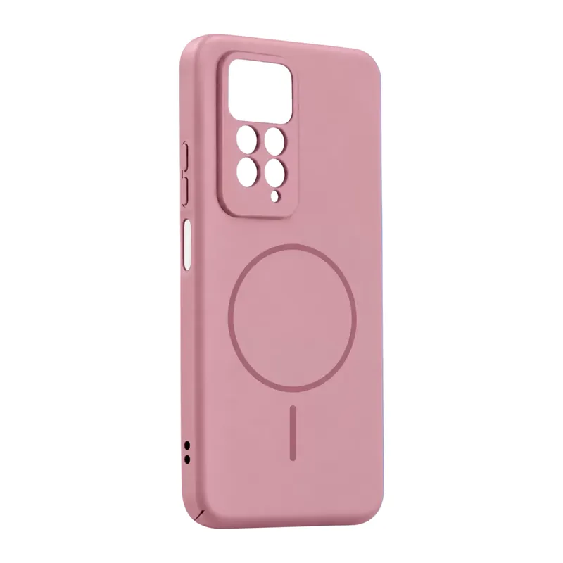 Xiaomi Redmi Note 11 Pro Mika Pc Magsafe Kapak - Pembe