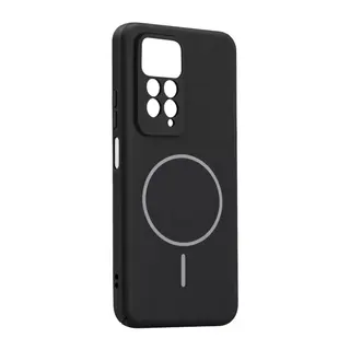 Xiaomi Redmi Note 11 Pro Mika Pc Magsafe Kapak - Siyah