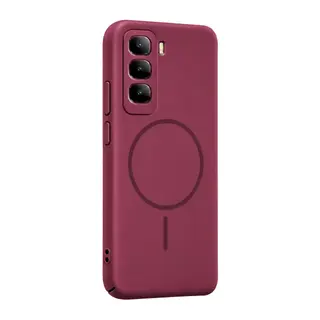 İnfinix Hot 60i 5g Mika Pc Magsafe Kapak - Bordo