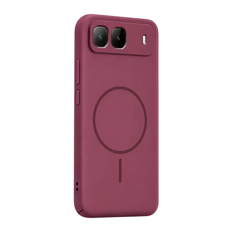 İnfinix Hot 60i 5g Mika Pc Magsafe Kapak - Bordo