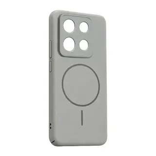Xiaomi Redmi Note 13 4g Mika Pc Magsafe Kapak - Gri