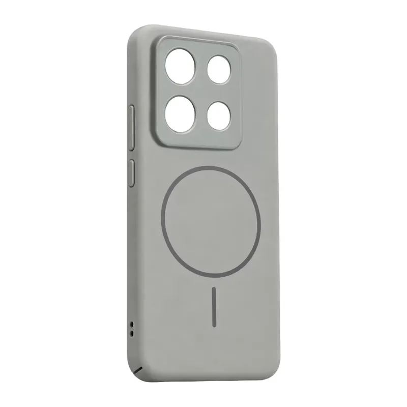 Xiaomi Redmi Note 13 4g Mika Pc Magsafe Kapak - Gri