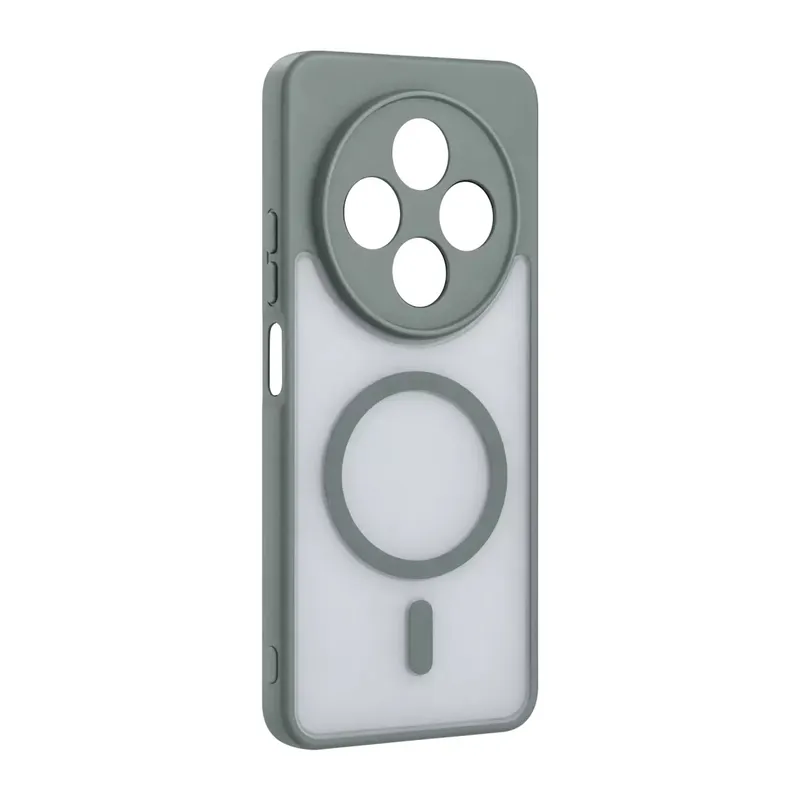Xiaomi Redmi 14c Loji Magsafe Kapak - Gri