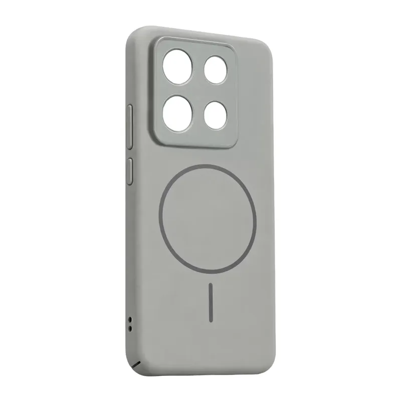 Xiaomi Redmi Note 13 5g Mika Pc Magsafe Kapak - Gri