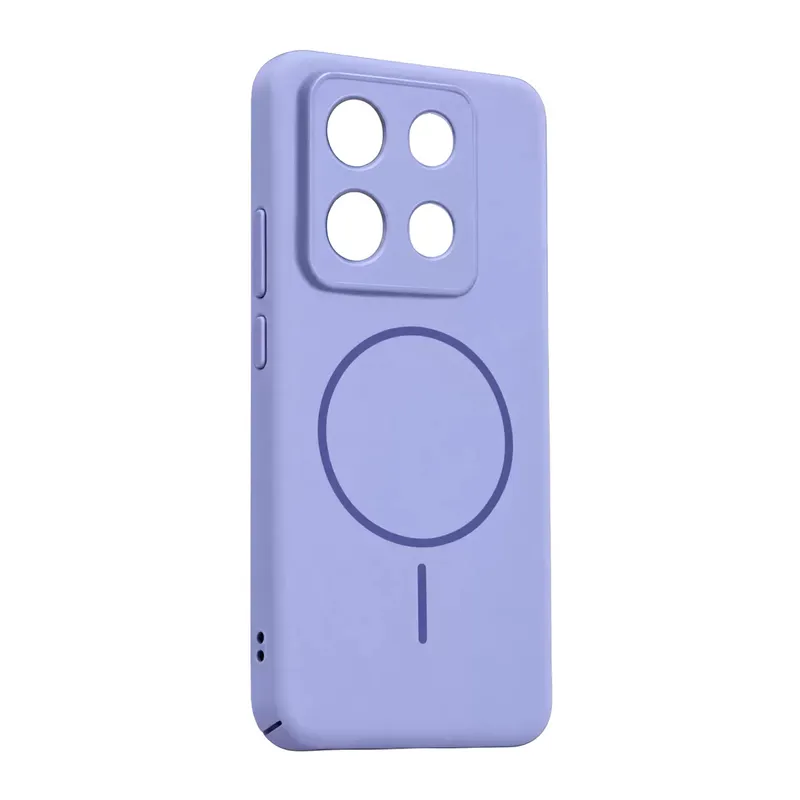 Xiaomi Redmi Note 13 Pro 4g Mika Pc Magsafe Kapak - Açık Mor