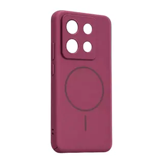 Xiaomi Redmi Note 13 Pro 4g Mika Pc Magsafe Kapak - Bordo