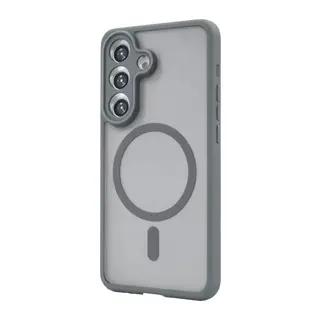 Samsung Galaxy A55 5g Loji Magsafe Kapak - Gri